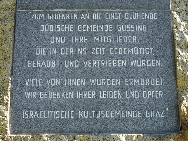 Jdischer Friedhof Gssing