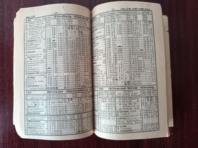 Gssinger Bahn, Fahrplan