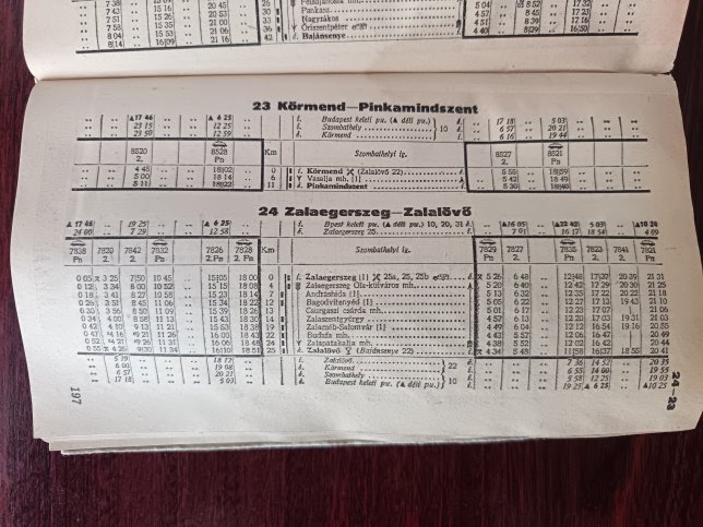 Gssinger Bahn, Fahrplan